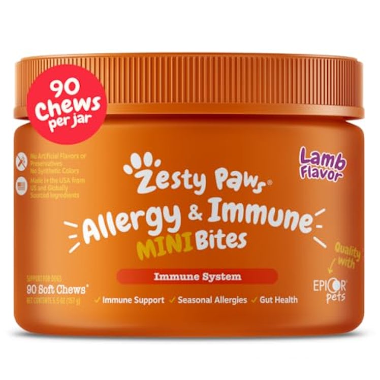 Zesty Paws Dog Allergy Relief Chews (90-Pieces)
