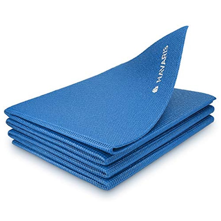 Navaris Foldable Yoga Mat for Travel