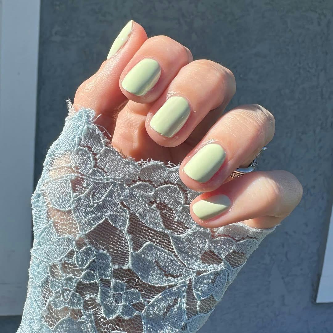 Lime Green Nail Art Takes Center Stage in 2025