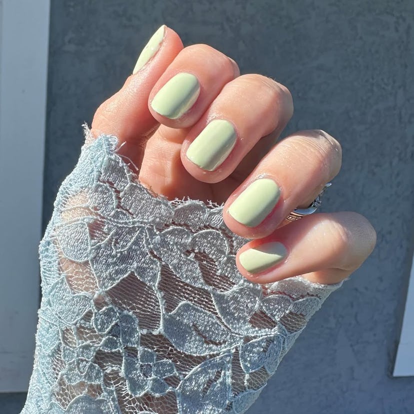 Lime Green Nail Art Takes Center Stage in 2025