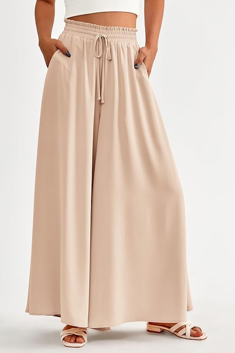 PRETTYGARDEN Wide Leg Palazzo Pants