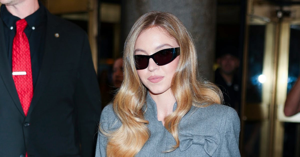 Sydney Sweeney's Ultra-Rare Vintage Suit Is From the 1990s Runway