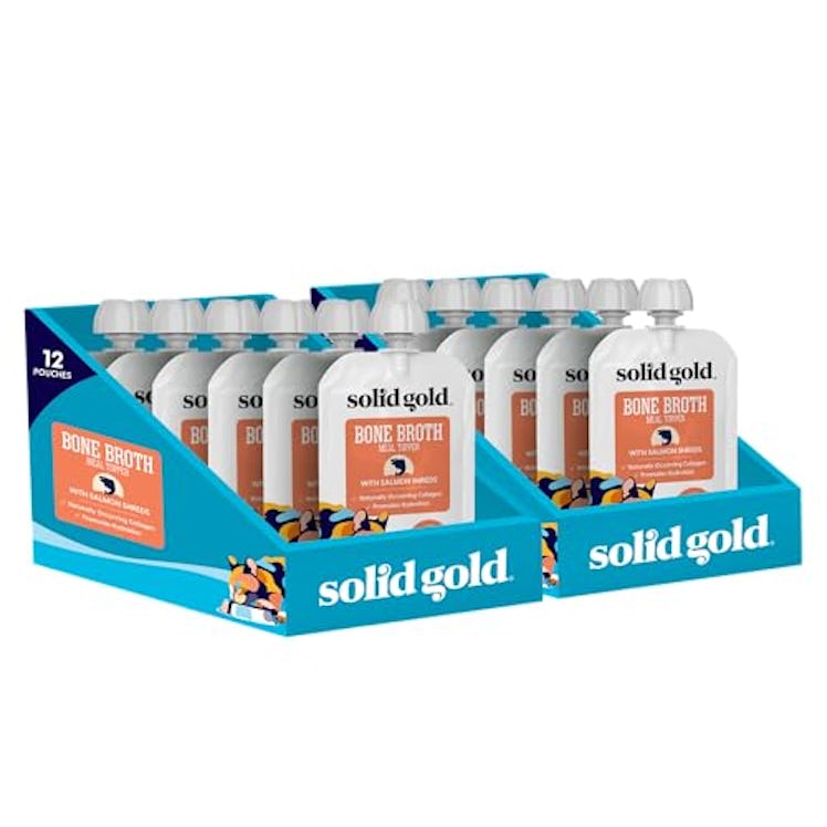 Solid Gold Bone Broth Cat Food Topper (12-Pack)