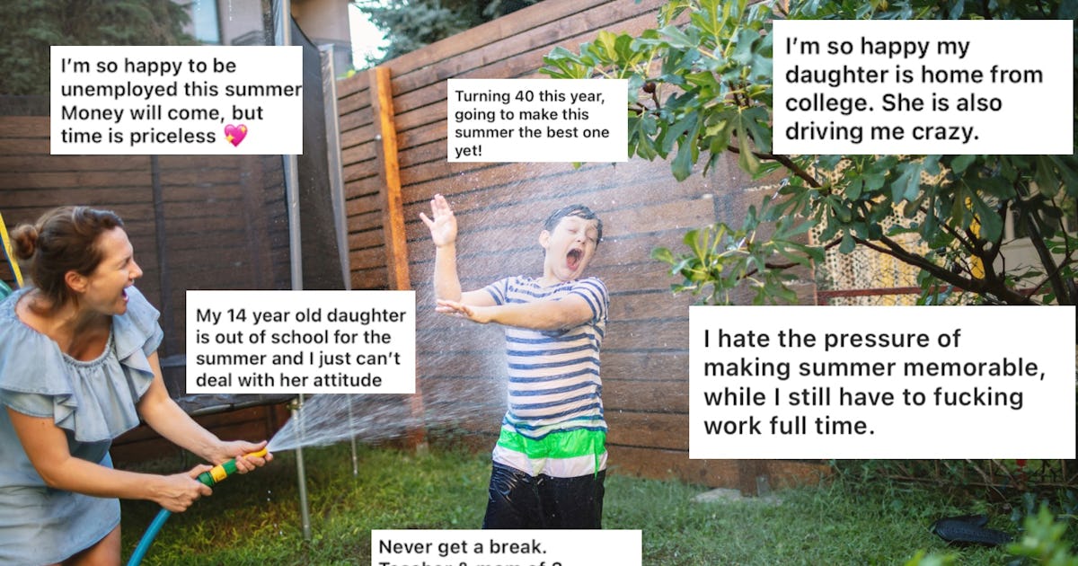 "I'm Dreading School Being Out" & 17 Other Summer Mom Confessions