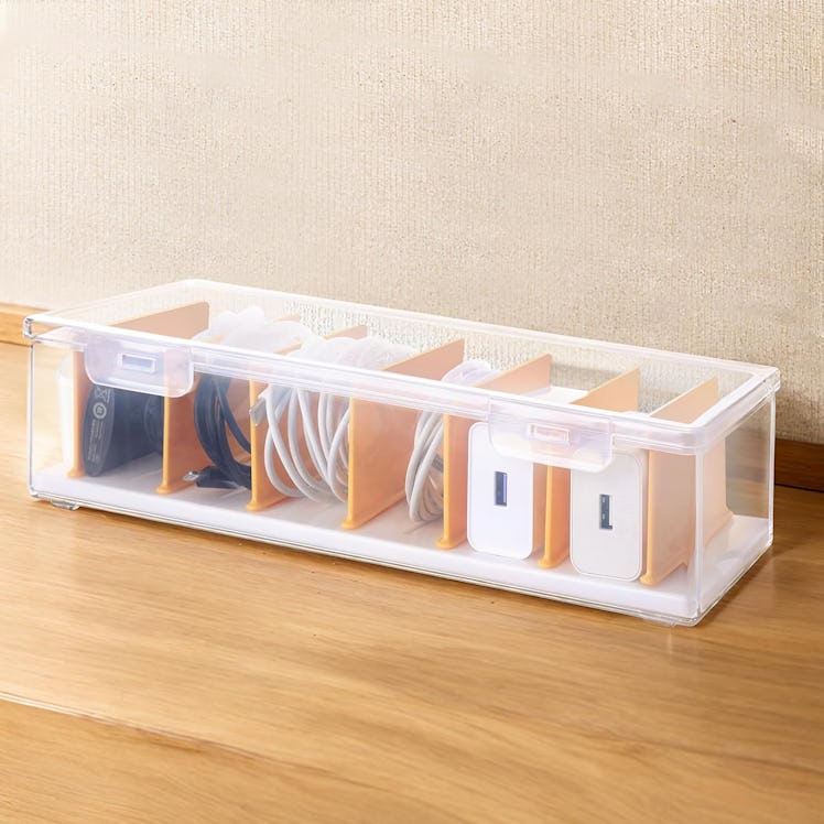 PAVSTINE Cable Organizer Box 