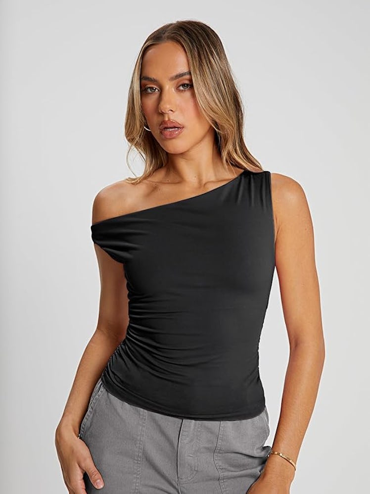 Trendy Queen Off-The-Shoulder Top