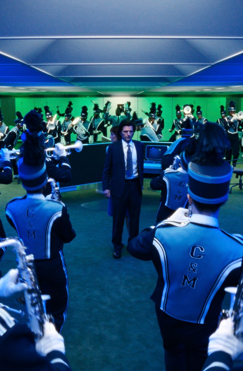 Adam Scott and Britt Lower in Severance