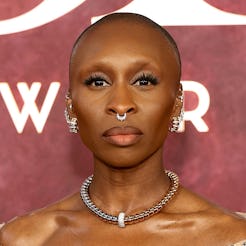 Cynthia Erivo's pearlescent makeup at the 2025 Tonys.