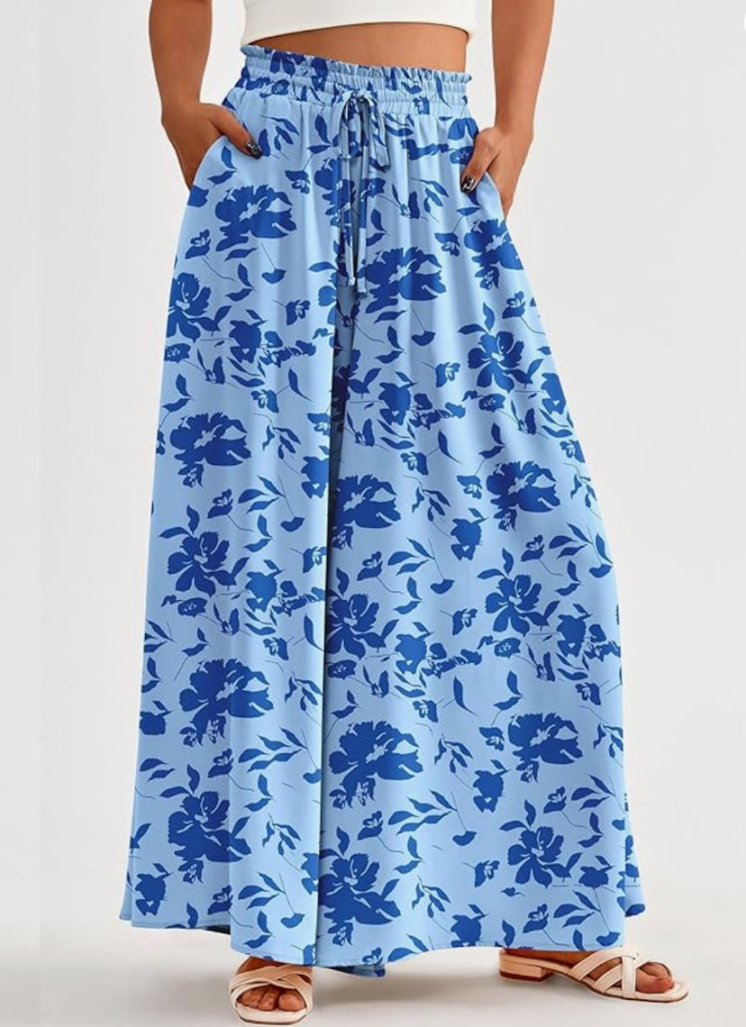 BTFBM High Waist Wide Leg Pants