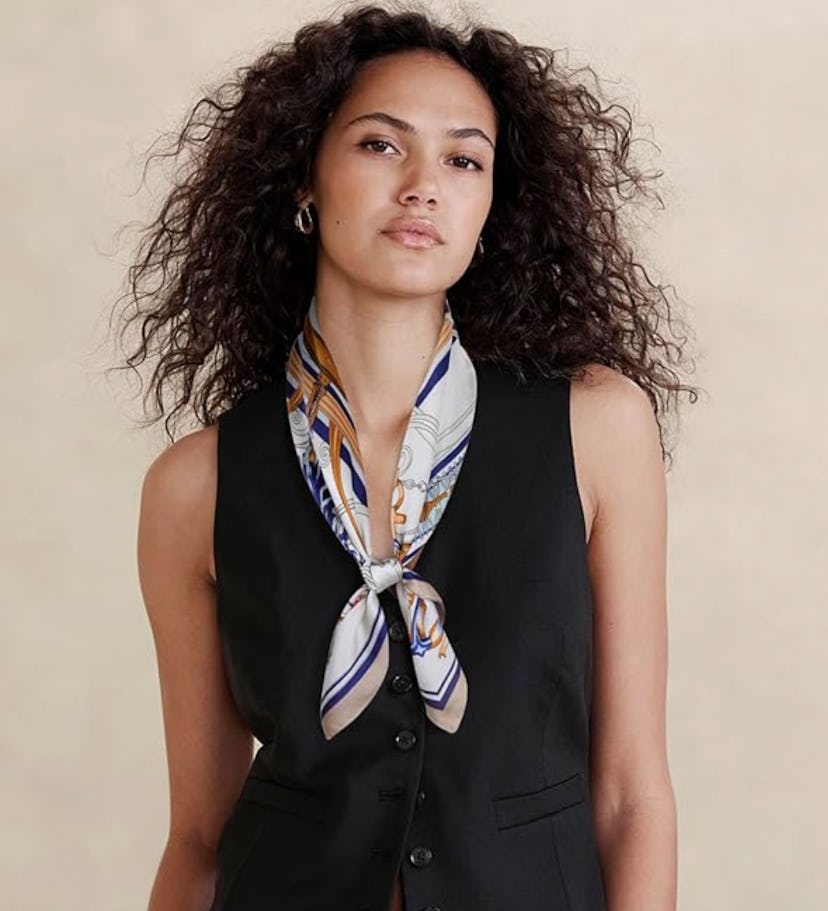 EXTREE Satin Head Scarf 