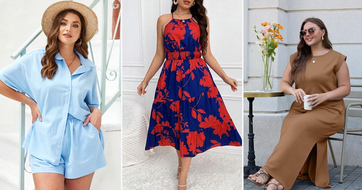 Amazon's Selling A Ton Of These Bougie, Comfy Clothes For Women With Fuller Figures