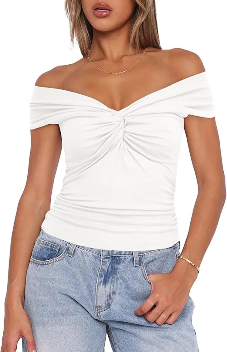 Darong Twist Knot Front Top