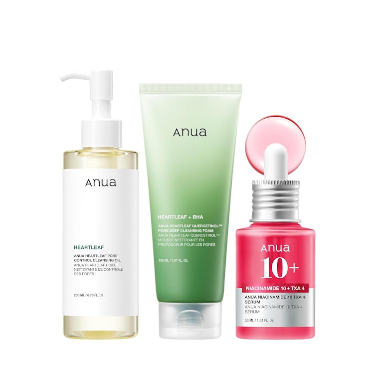 Anua 3-Step Glass Skin Beginner Set 
