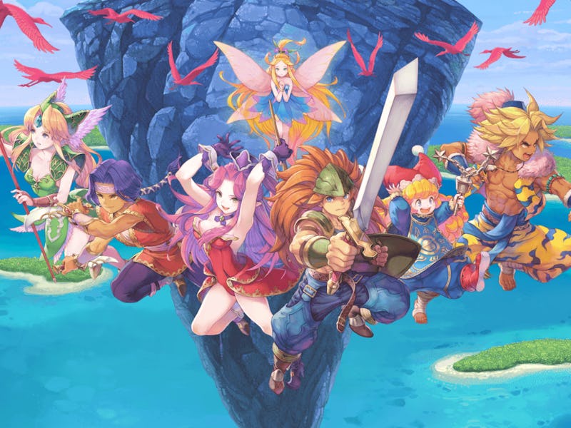 artwork from Trials of Mana
