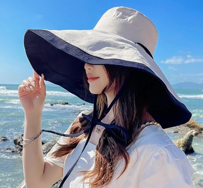 HUAMULAN Wide Brim Sun Hat