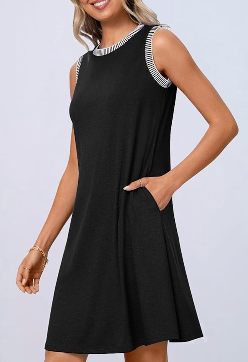 MEROKEETY Casual Sundress 