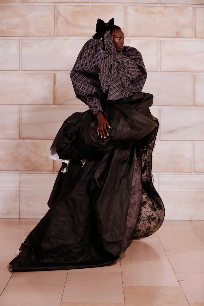 a look from marc jacobs fall 2025 collection shown in new york city