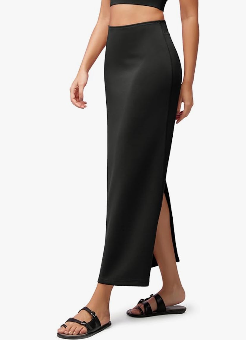 ODODOS Modal Soft Maxi Skirt