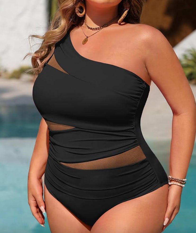 Aqua Eve One Piece Swimsuit 