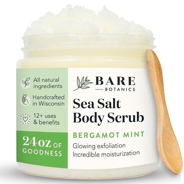 Bare Botanics Bergamot Mint Salt Scrub