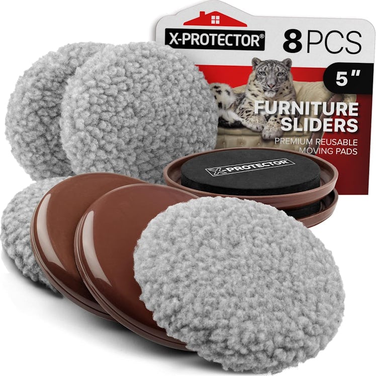 X-Protect Furniture Sliders (8-Pack)