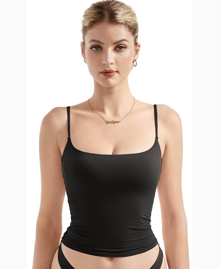 SUUKSESS Square-Neck Cami Tank Top