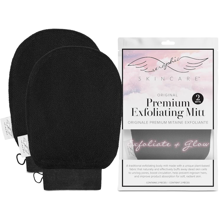 Seraphic Skincare Exfoliating Mitts