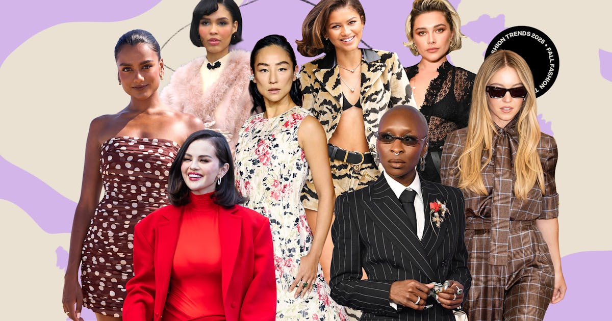 Florence Pugh's Lacy LBD, Zendaya's Tiger Suit, & More Of Fall's Chicest Trends