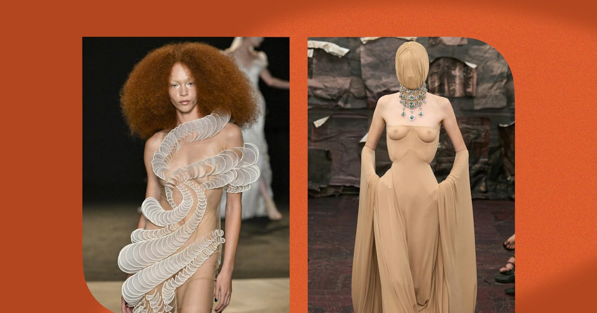 The Nippliest Moments From Paris Couture Week Now Live In My Mind Rent-Free