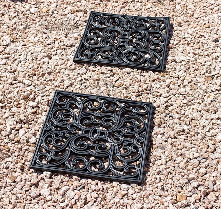 BirdRock Home Rubber Stepping Stone Tiles (3-Pack)