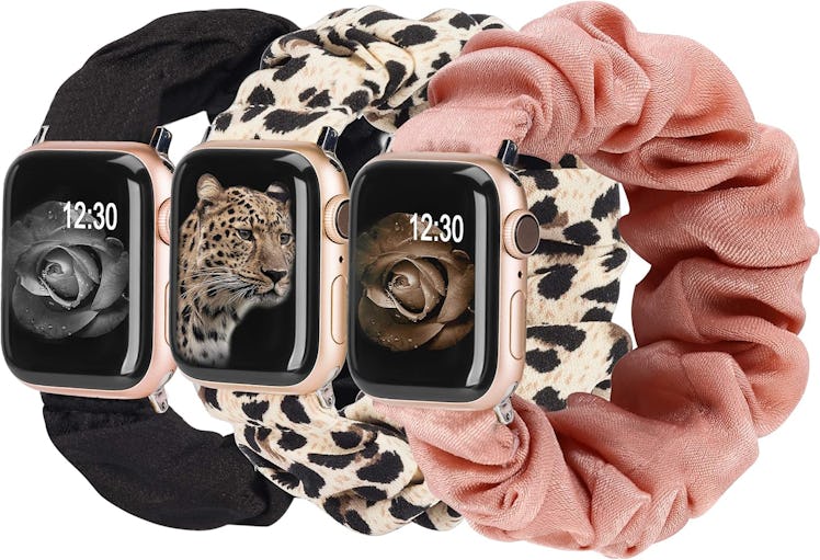 TOYOUTHS Apple Watch Band Scrunchies (3 Pieces)