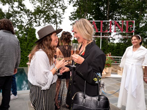 cameron Diaz drew barrymore avaline hamptons party