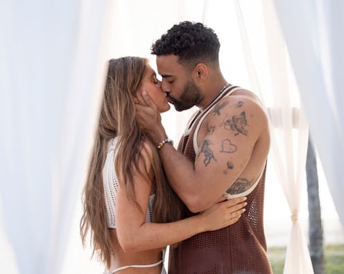Lexi and Justin on Bachelor in Paradise. Photo via ABC