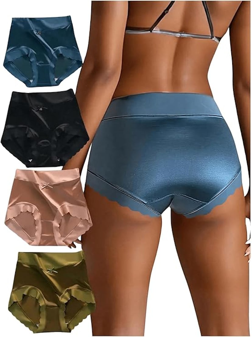 SOLY HUX No Show Underwear (4-Pack)