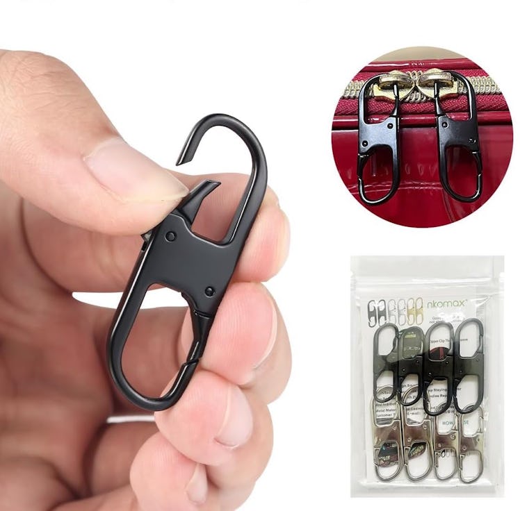 nkomax Anti-Theft Zipper Locks (8-Pack)