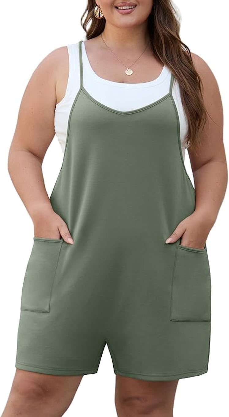 OLRIK Spaghetti Strap Romper 