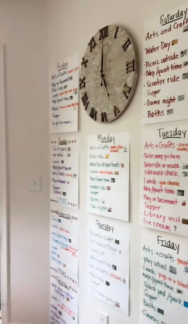 Grandparents Create At-Home Summer Camp For Their Grandkid's Visit