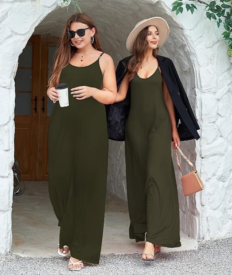 Wolddress Loose Sleeveless Maxi Dress