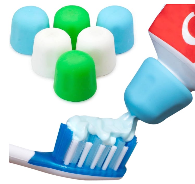 Tilcare Self Closing Toothpaste Cap (6-Pack)