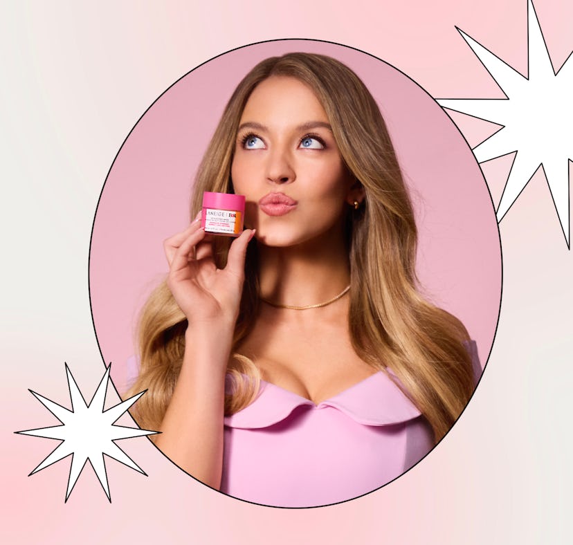 I tried Laneige's Baskin-Robbins Rainbow Sherbet lip mask inspired by Sydney Sweeney's go-to order.