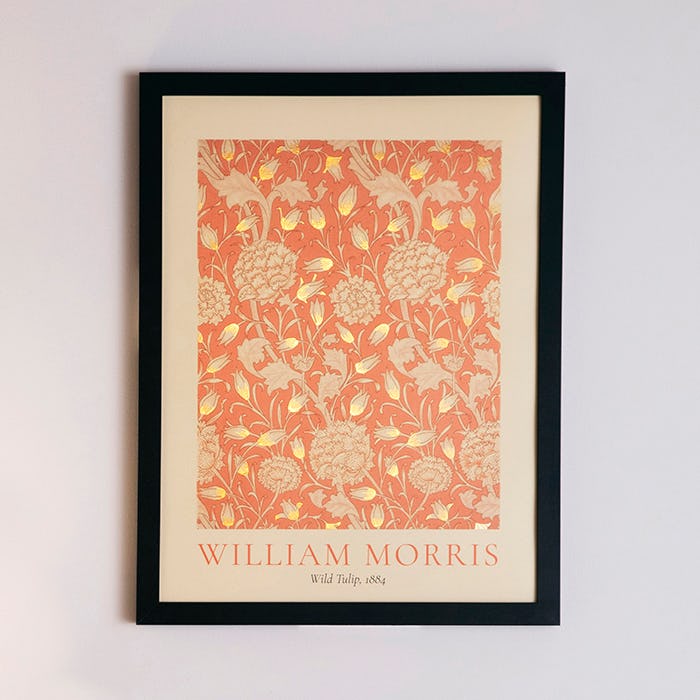 Wild Tulip By William Morris - Limited Edition Foil Art Print