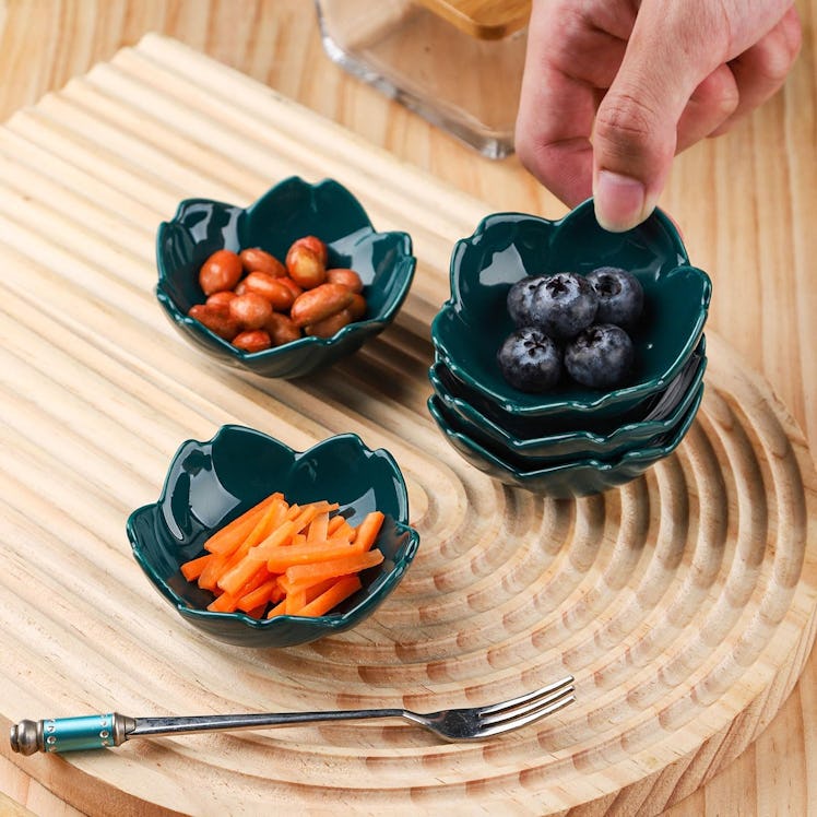 WHJY Cherry Blossom Sauce Dishes (5-Pack)
