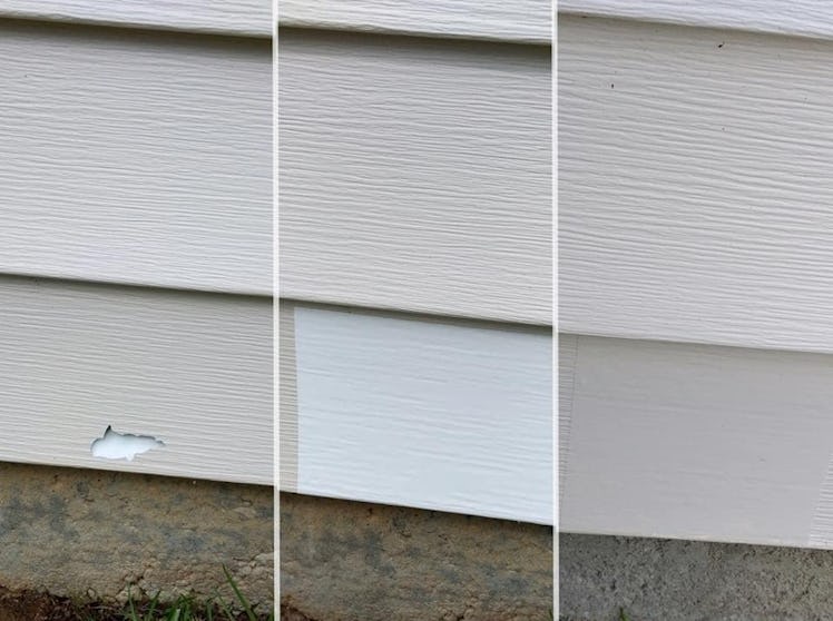 Mendyl Vinyl and Stucco Siding Repair Kit (2 Pieces)