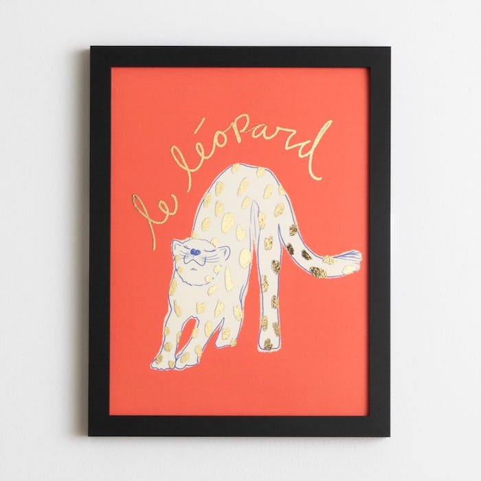 Le Léopard - Limited Edition Foil Art Print