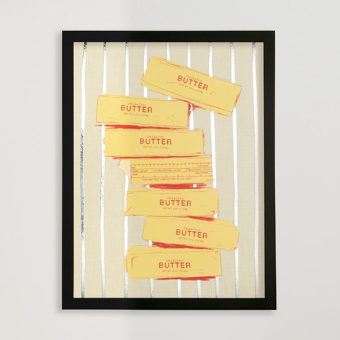 Butter Sticks - Limited Edition Foil Art Print