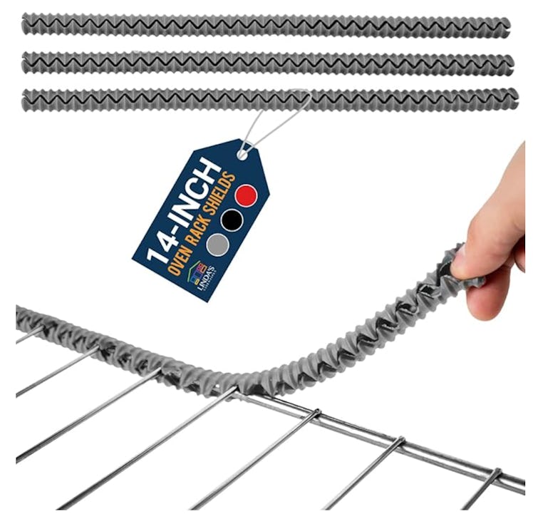 Linda's Essentials Silicone Oven Rack Shield (3-Pack)