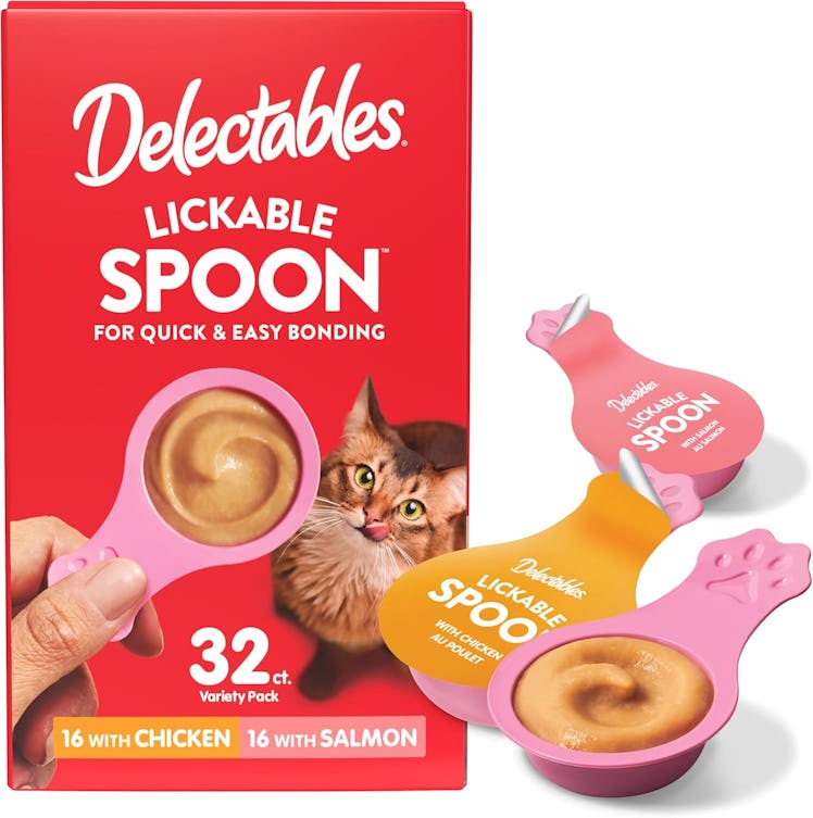 Hartz New Delectables Lickable Spoon Treats