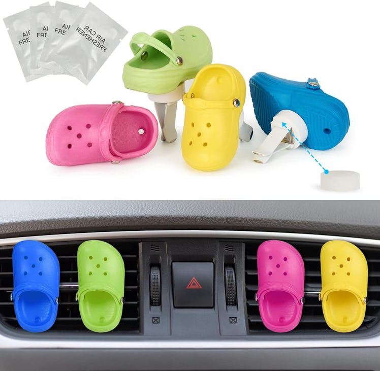 ZJCAHXJ Car Air Freshener Clips (4-Pack)