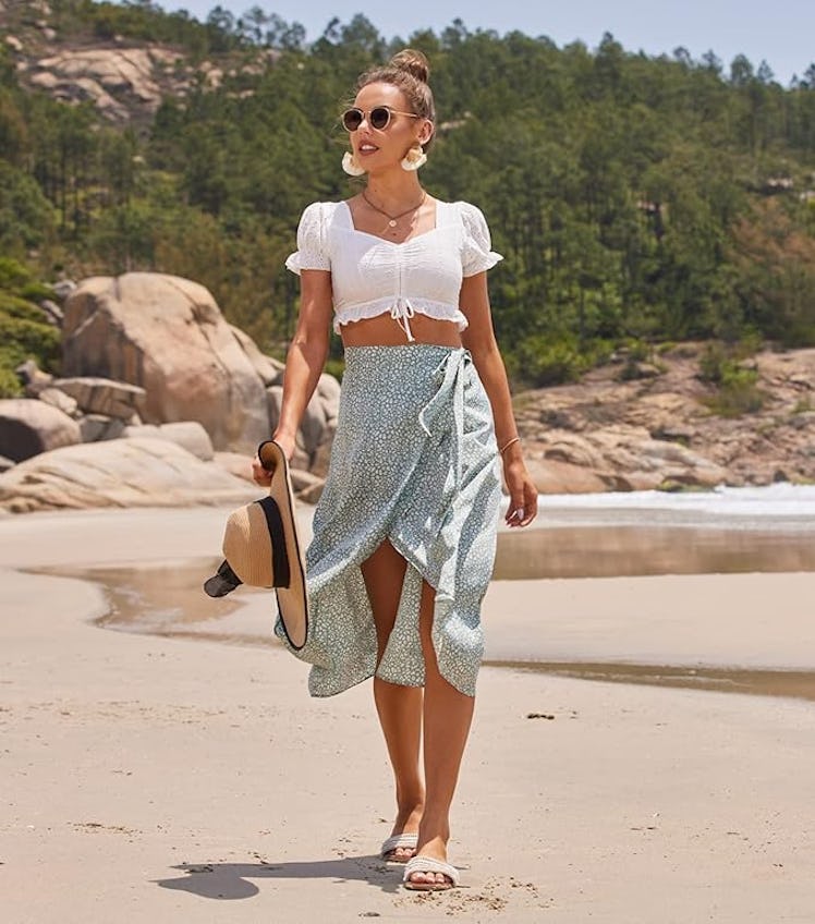Newchoice Midi Wrap Skirt