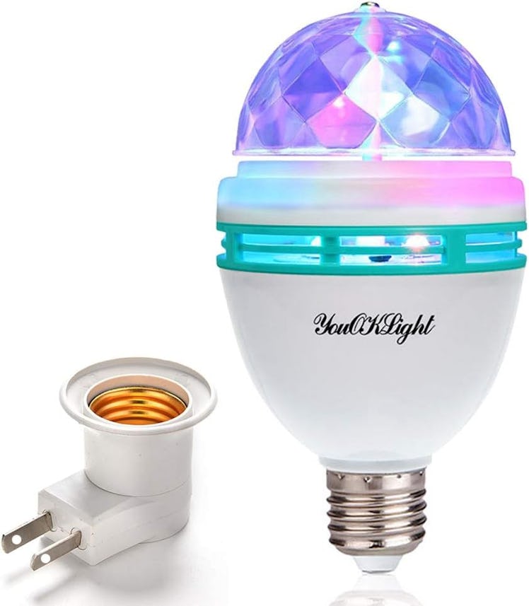 YouOKLight Rotating Disco Light Bulb